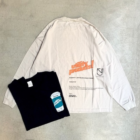 【Kelen×NO TARGET】WIDE L/S TEE -SLEEVE-