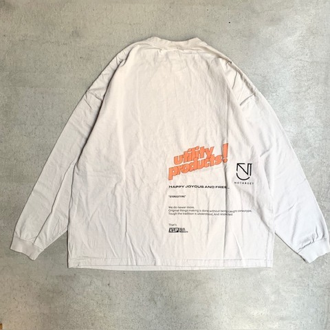 【Kelen×NO TARGET】WIDE L/S TEE -SLEEVE-