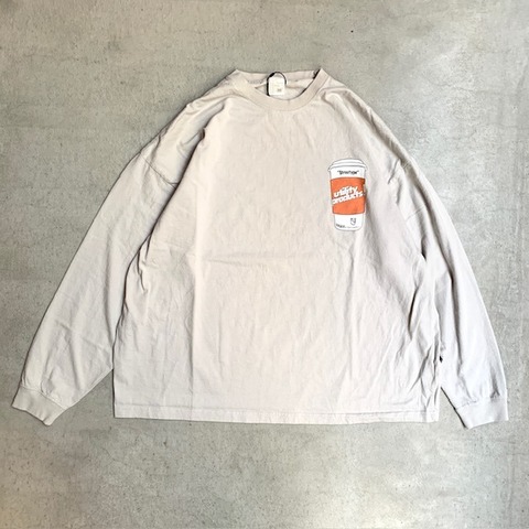 【Kelen×NO TARGET】WIDE L/S TEE -SLEEVE-