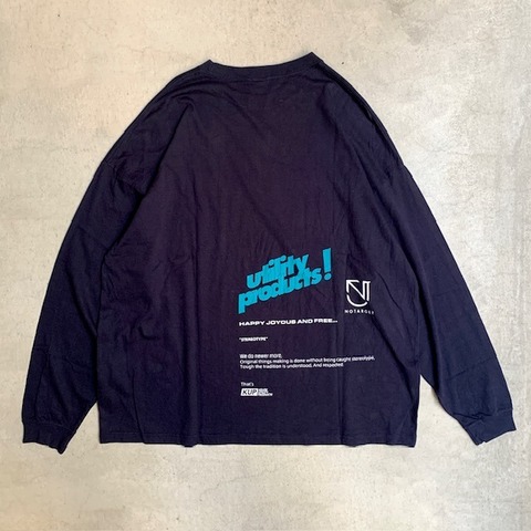 【Kelen×NO TARGET】WIDE L/S TEE -SLEEVE-