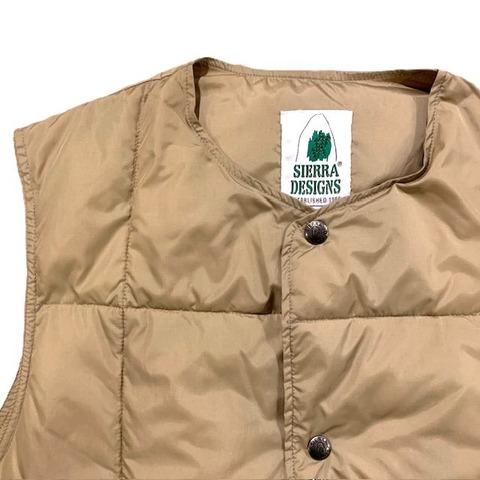 【SIERRA DESIGNS】LIGHT DOWN VEST