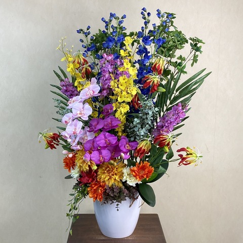 光触媒造花アレンジ826を横から見た画像