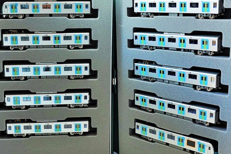 １つのケースにまとめていますNゲージKATO 西武鉄道40000系10両セット