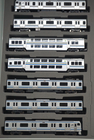 JR　E217　近郊電車　（8次車。更新車）基本セット　7両