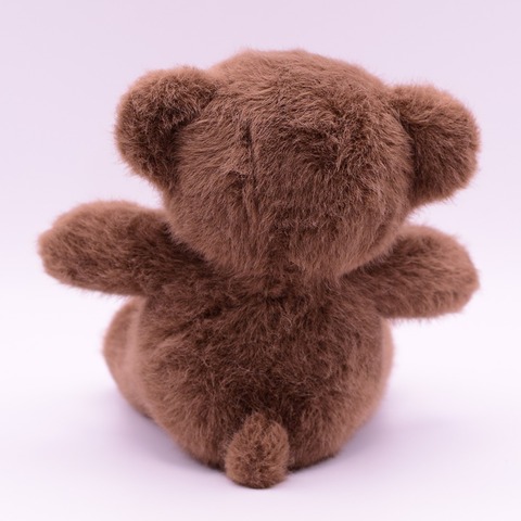 クマのフカフカ　アイスクリームパーティー　チョコ　20ｃｍ　中国製