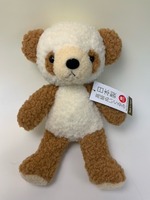 パンダのぬいぐるみフカフカ・Mブラウン（日本製）※2024年２月末以降出荷