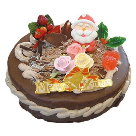【クリスマスご予約】　チョコレート(15cm)【店舗受け取り】