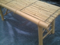 竹ベンチ(縁台）