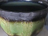 信楽焼き水鉢（睡蓮鉢）