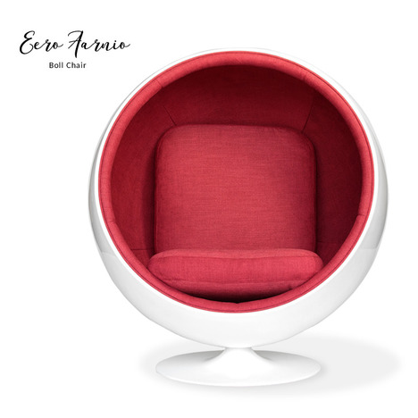開梱組立設置便 ボールチェア エーロ・アールニオ『BALL CHAIR』 デザイナーズ リプロダクト パーソナルチェア 椅子【eco-CH7144_3L4P】
