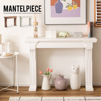 マントルピース ホワイト『MANTELPIECE』 アンティーク調 おしゃれ