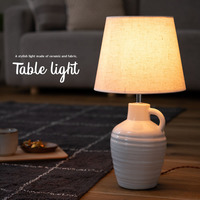  テーブルライト おしゃれ『TABLE LIGHT』 照明 テーブルランプ 陶器 かわいい【ay2918】
