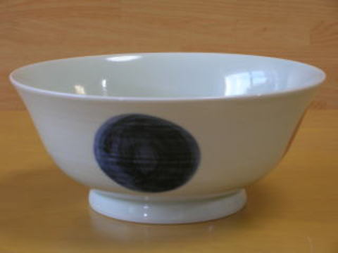 釉丸紋軽々麺鉢