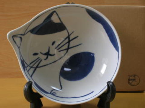 neko鉢（大）ぶち