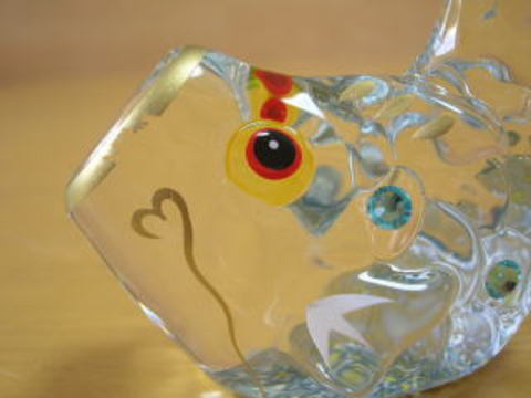 中国製　ガラス組鯉のぼり