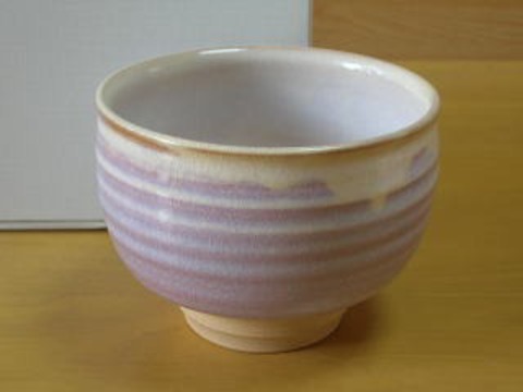紫釉抹茶碗・楽型 ＜ 和食器 和陶器の店 器楽庵