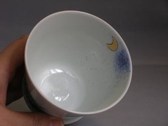 有田焼　匠の蔵　月とうさぎ焼酎カップ