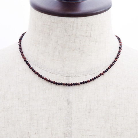 クレセントルナ Crescent Luna RED TIGERS EYE レッドタイガーアイ チェーン ロング CLCH008-L