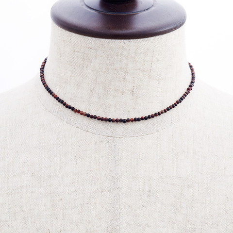 クレセントルナ Crescent Luna RED TIGERS EYE レッドタイガーアイ チェーン ショート CLCH008-S