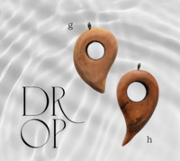 グアバ木製ネックレス   DROP