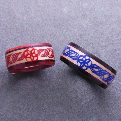 プレゼント 木の指輪 木婚式 記念品