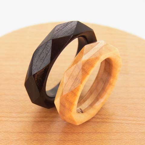 木製指輪