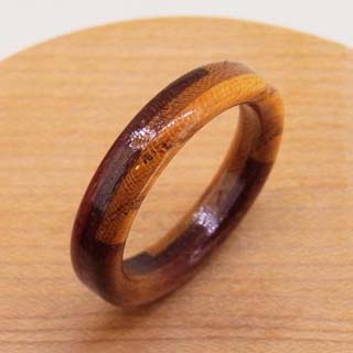 セカンドマリッジリング　木の指輪