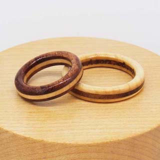 木の指輪　ウッドリング